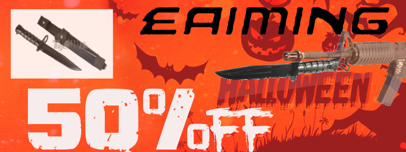Halloween Sales 50%off ! EAIMING Dummy Knife
