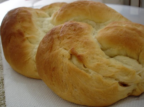 Walnut braided bread