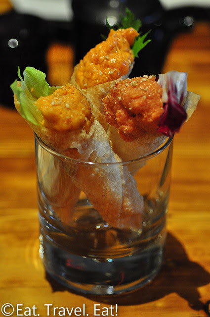 Oto-Oto Izakaya Japonaise- Monrovia, CA: Spicy Trio Cones