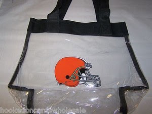 Cleveland Browns NFL Logo Clear Stadium Approved Tote Beach Bag 12x6x12quot; eBay Cleveland Browns NFL Logo Clear Stadium Approved Tote Beach Bag 12x6x12quot; eBay