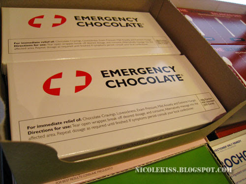 emergency chocolate