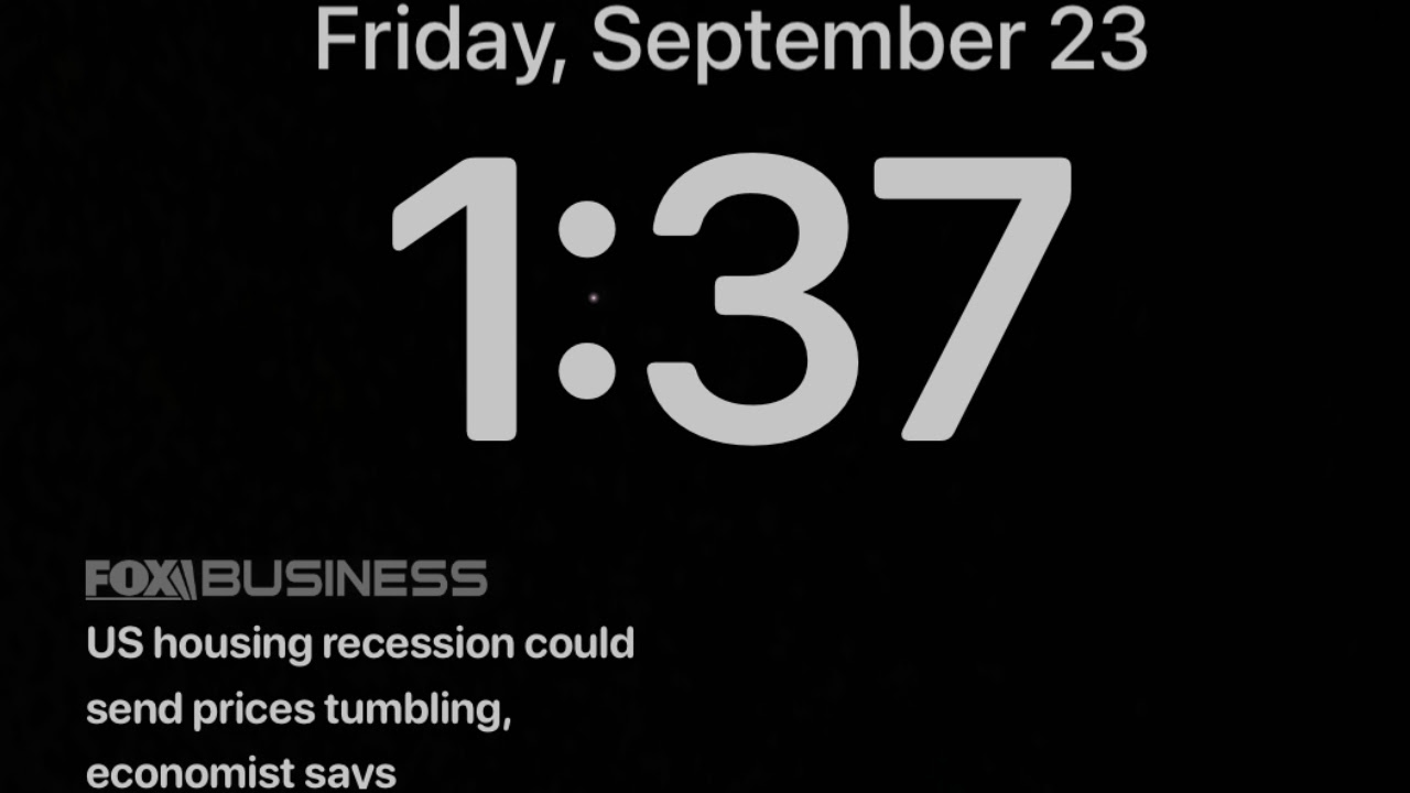 How to get FOX Business headlines on your iPhone lock screen