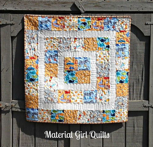 Baby boy quilt cover