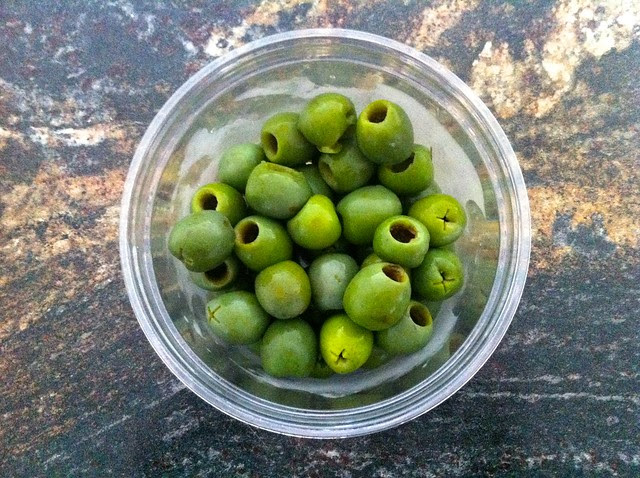Pitted Green Olives