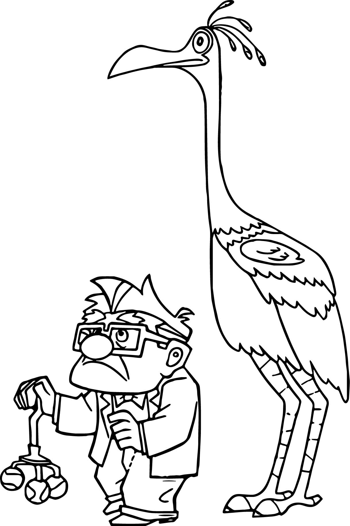 Featured image of post Pixar Up Coloring Pages / Make a coloring book with up house pixar for one click.