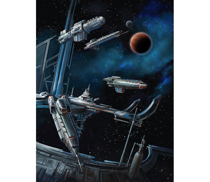 Научная фантастика 6 букв. Sci Fi Art Spaceship иллюстрации. Обложка журнала про космос. Ghosu Spaceship обложка.