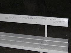 wisdom bench