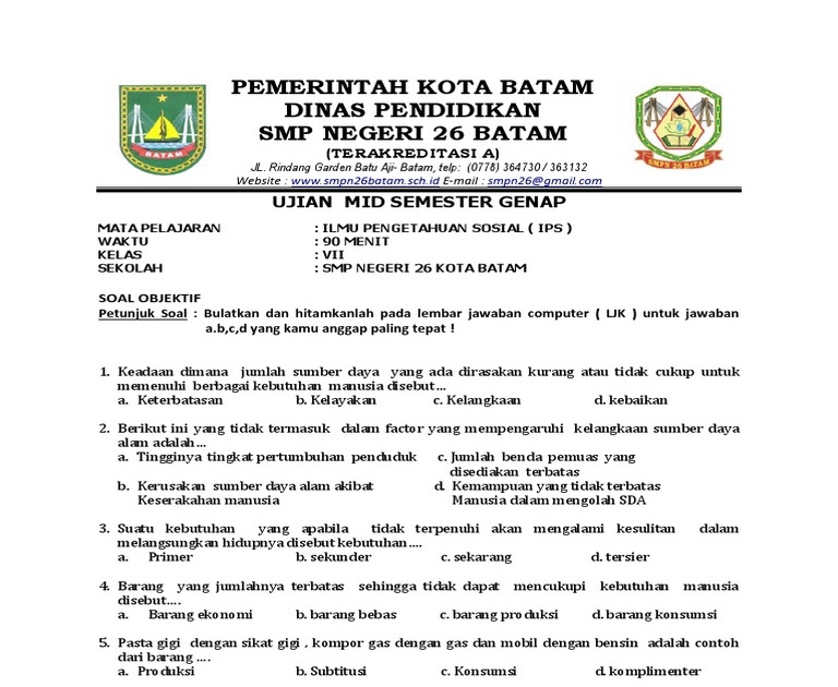 Jumlah Barang Tidak Mampu Mencukupi Kebutuhan Manusia Disebut Sebutkan Itu