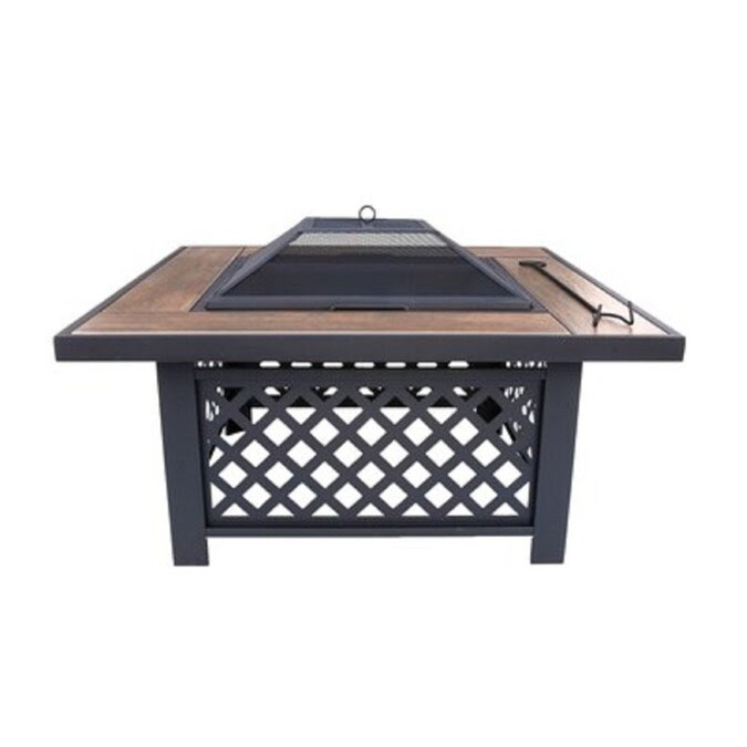 View Outdoor Patio Furniture With, Garden Treasures Fire Pit Table
