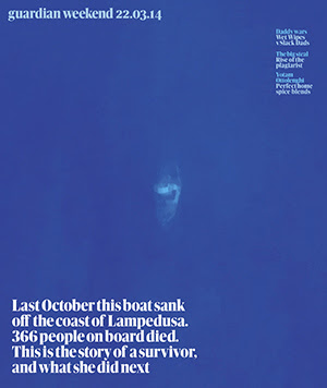 Guardian Weekend cover Guardian Weekend cover