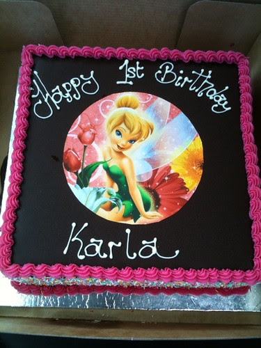 Karla's first birthday cake