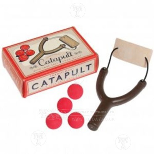 Catapult with Four Foam Balls