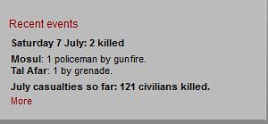 iraq body count