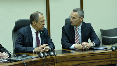 NATO Secretary General meets Russian Foreign Minister