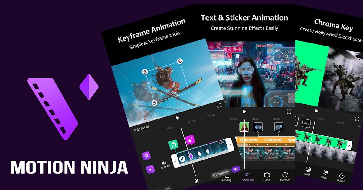 Motion Ninja MOD APK 1 2 5 (Pro features Unlocked)