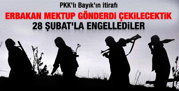 Cemil Bayık: Erbakan PKK'ya 3 mektup yolladı
