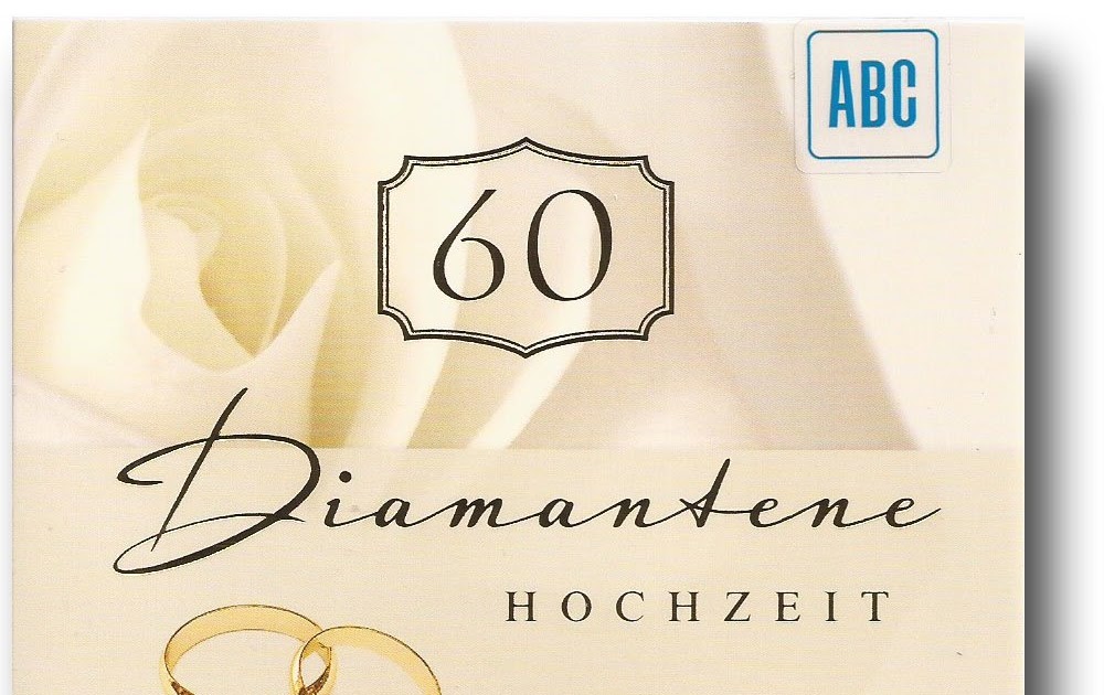 Hochzeit Blog glueckwunsch 60 hochzeitstag