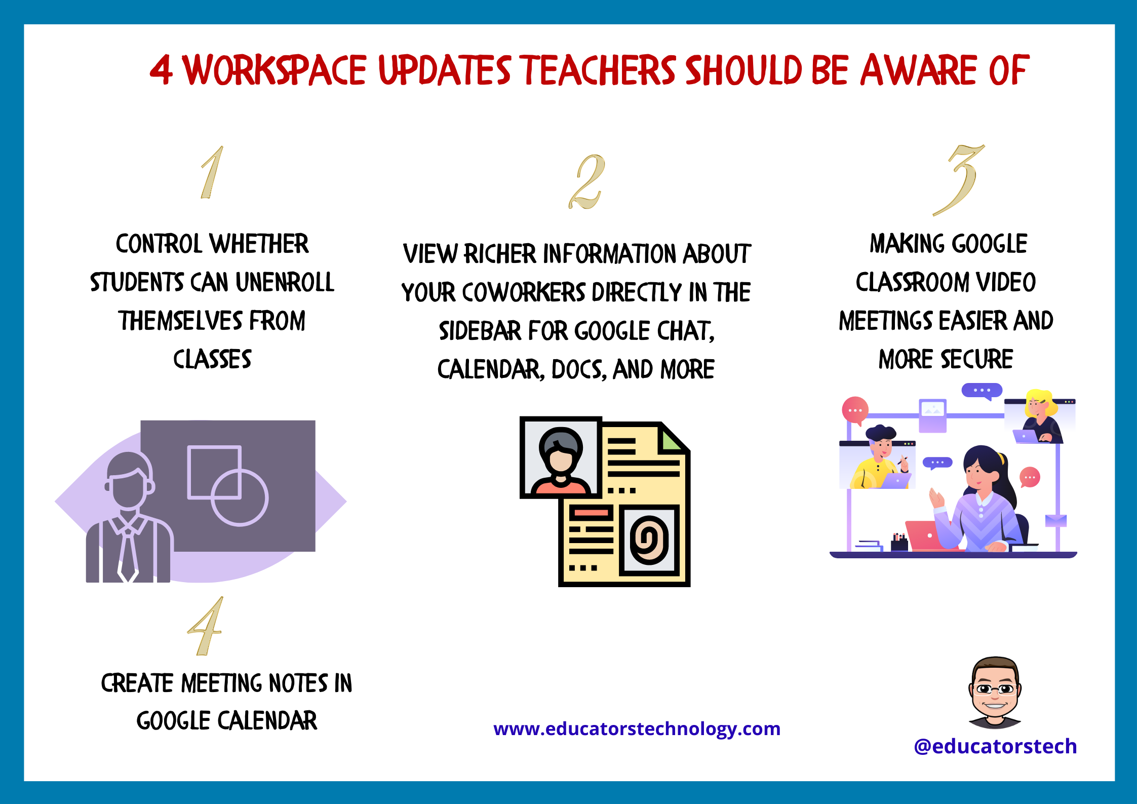 Four Key Google Workspace Updates Teachers Should Be Aware of