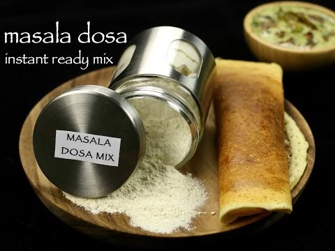 Instant Dosa Mix Recipe