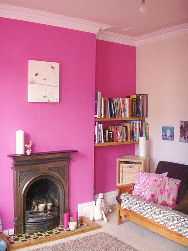PINK Living Room Wall