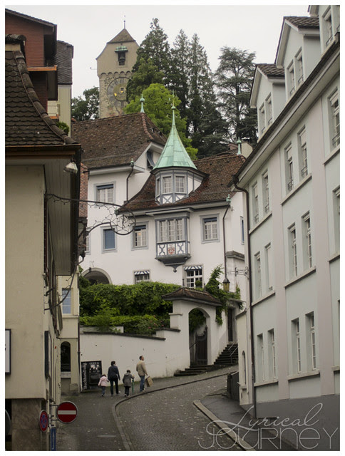 Luzern Old Town Street