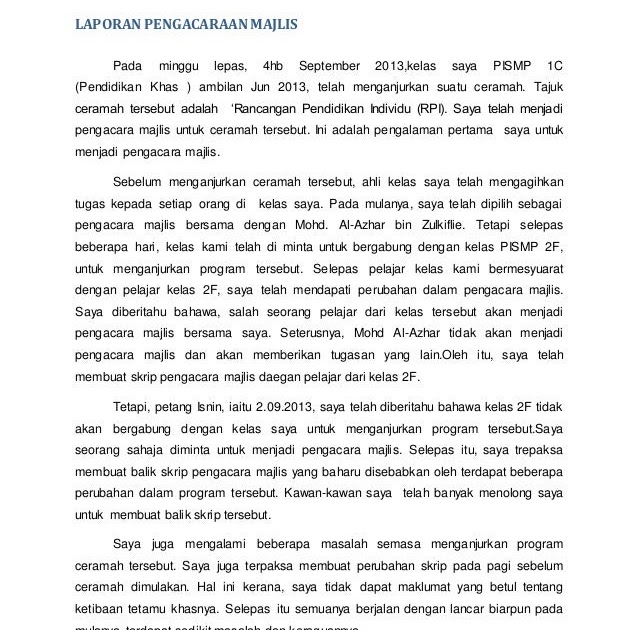 Teks Pengacara Majlis Ceramah Agama Teks Pengacara Majlis Program Sambutan Maulidur Rasul Pada 10 Salam Sejahtera Dan Salam 1malaysia