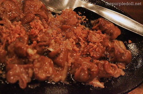 Sizzling Bituka ng Baboy P130
