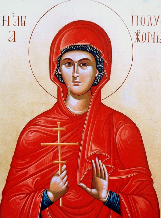 IMG ST. POLYCHRONIA, Mother of Great-Martyr Saint George
