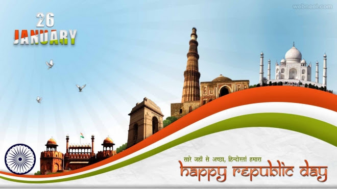 Happy Republic Day Wishes and Wallpapers