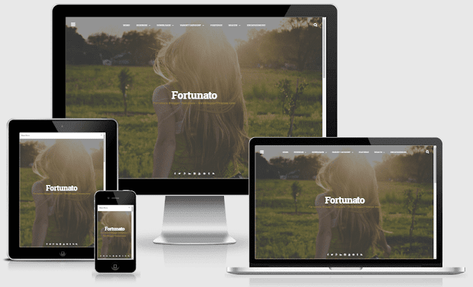 Fortunato Responsive Minimal Blogger Template