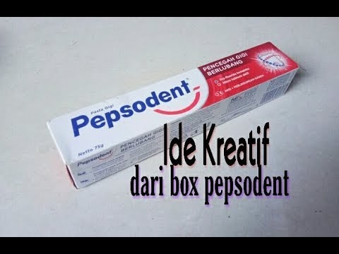 43 Ide Terpopuler Kerajinan Kardus Bekas Pepsodent