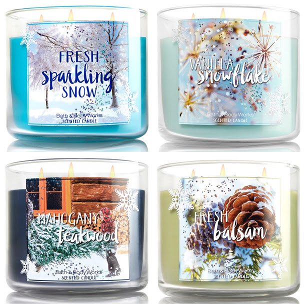 Image result for bath and body works candles winter