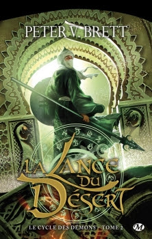 Couverture Le Cycle des démons, tome 2 : La Lance du désert