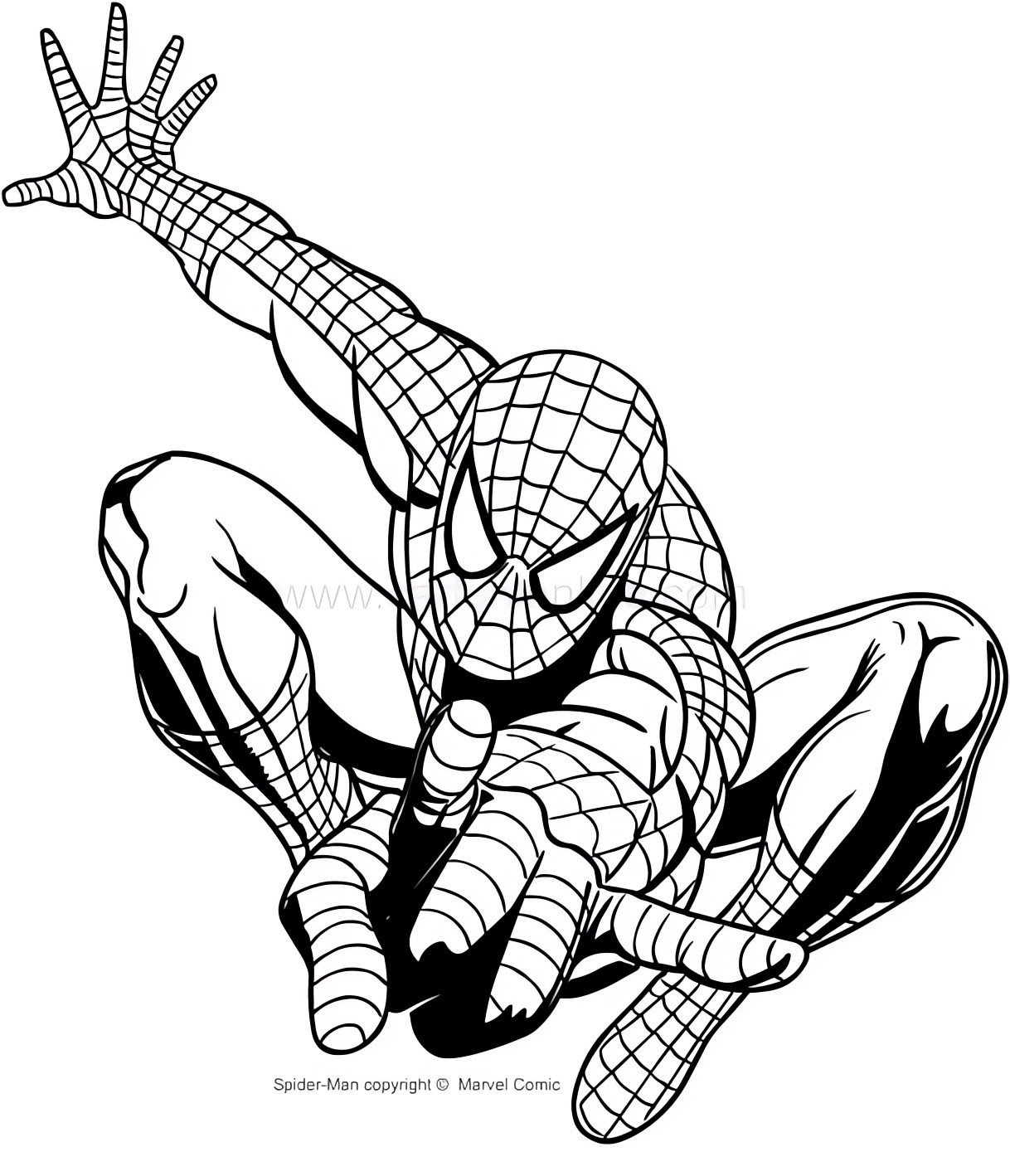 Disegna Spiderman Uomo Ragno Passo Dopo Passo Semplice Tutorial X Bambini Per Imparare A Pagina Da Colorare