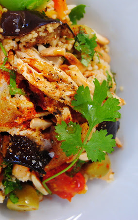 North African Chicken and Couscous 'Everything' Salad