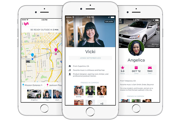Lyft profiles