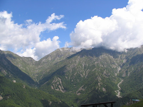 Panorama dalla Selle di Rosazza