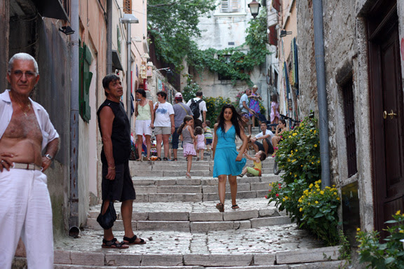 rovinj stairs