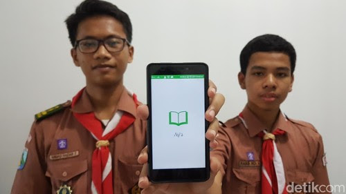 Dua Pelajar ini Buat Aplikasi Pengoreksi Kesalahan Membaca Alquran