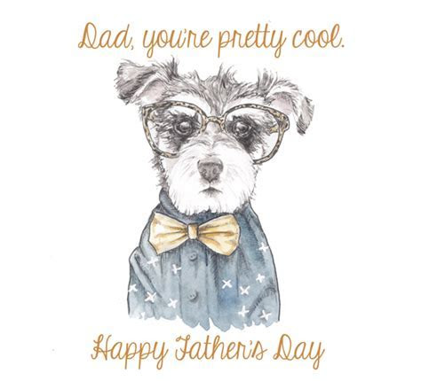 Hipster Dog Dad! Free Happy Father's Day eCards, Greeting Hipster Dog Dad! Free Happy Father's Day eCards, Greeting