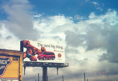 Thing - Dodge Caravan ad - NJ Turnpike 199909