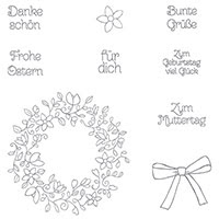 Frühlingsreigen Photopolymer Stamp Set (German) by Stampin' Up!