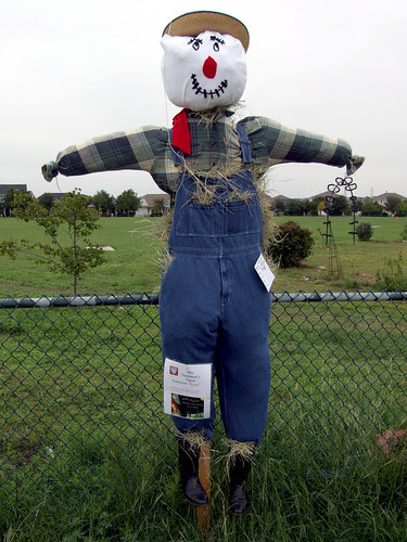 This is Scout. It's Mrs. Thomason's Tigers Scarecrow.