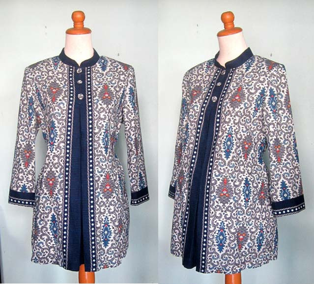 20 GAMBAR MODEL BAJU BATIK UNTUK KERJA GAMBAR MODEL BAJU BATIK UNTUK KERJA