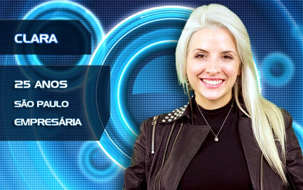 Clara (Foto: TV Globo/BBB)