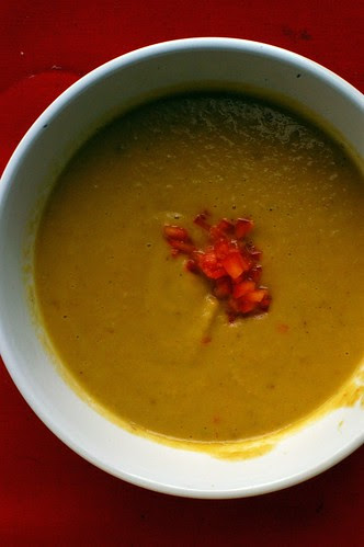 sweet potato chorizo soup