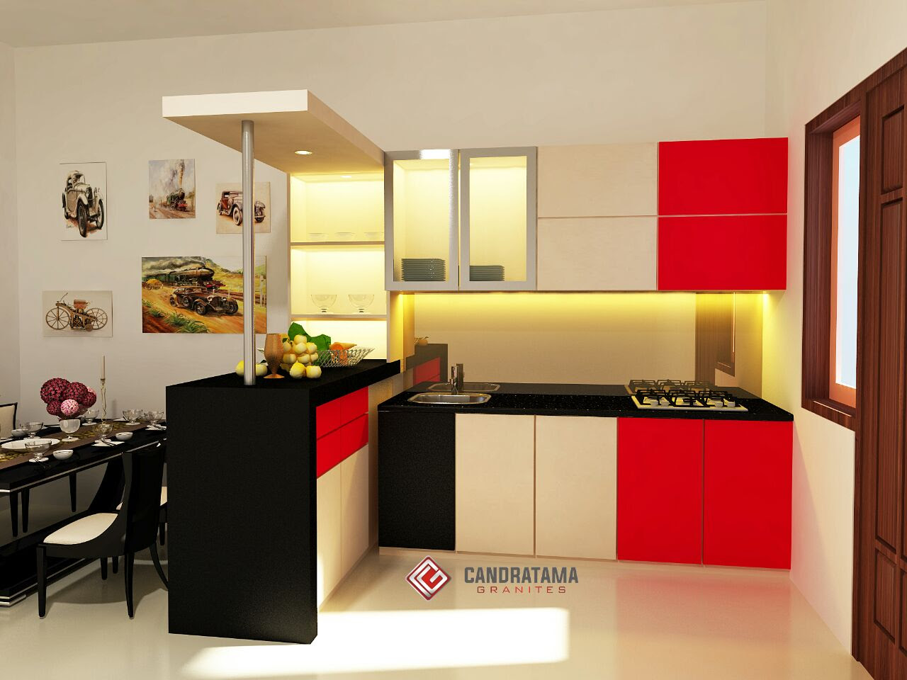 45 Harga  Desain Interior  Dapur  Rumah Minimalis  Sobat