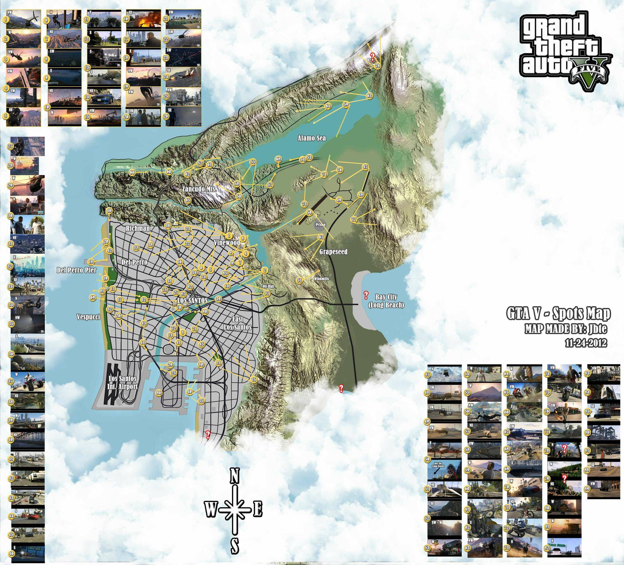 gta 5 collectibles map