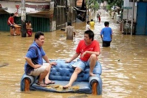 Banjir pun bisa Enjoy