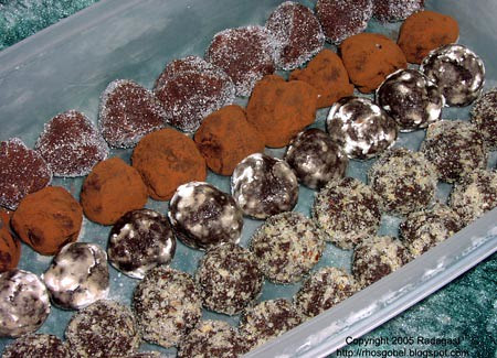 Valentine's Day truffles